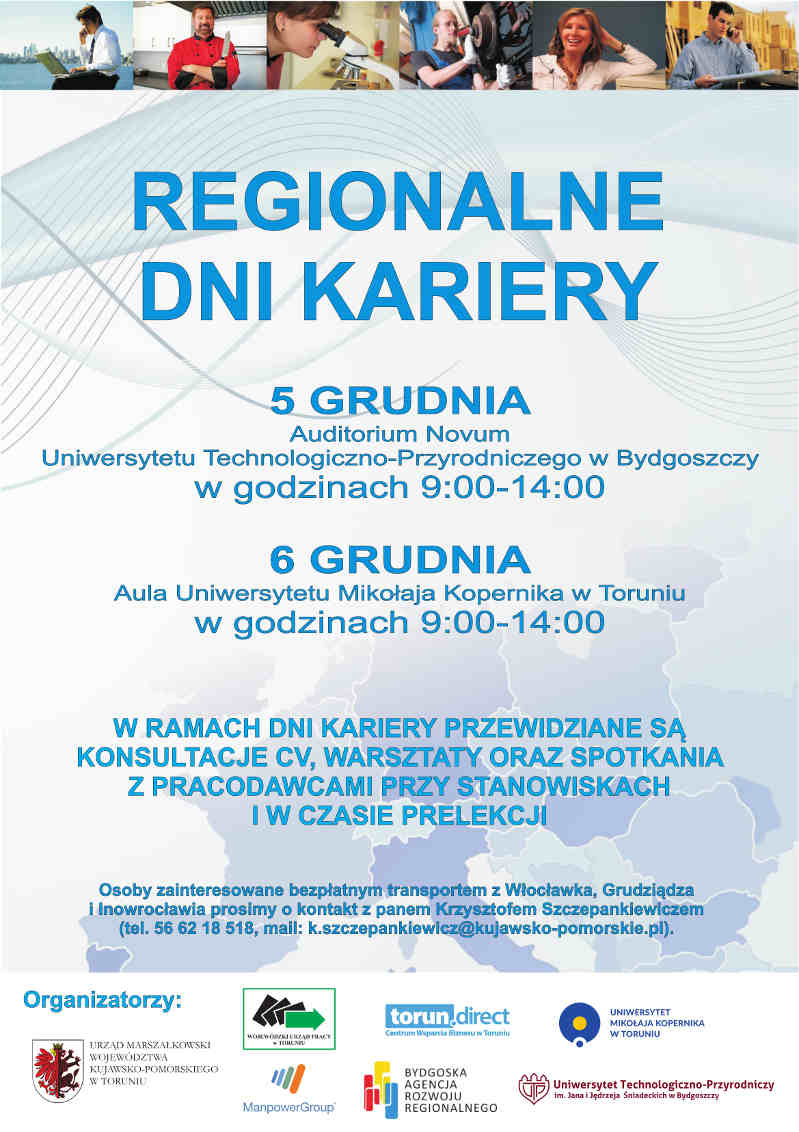 Plakat REGIONALNE DNI KARIERY