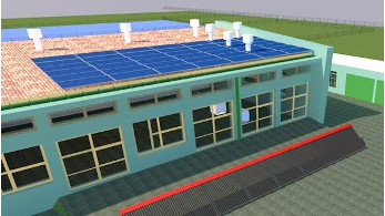 4. Wizualizacja laboratorium OZE w Zespole Szkół Budowlanych w Bydgoszczy