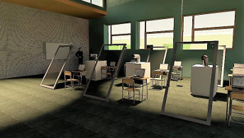 5. Wizualizacja laboratorium odnawialnych źródeł energii przy Zespole Szkół Budowlanych w Bydgoszczy