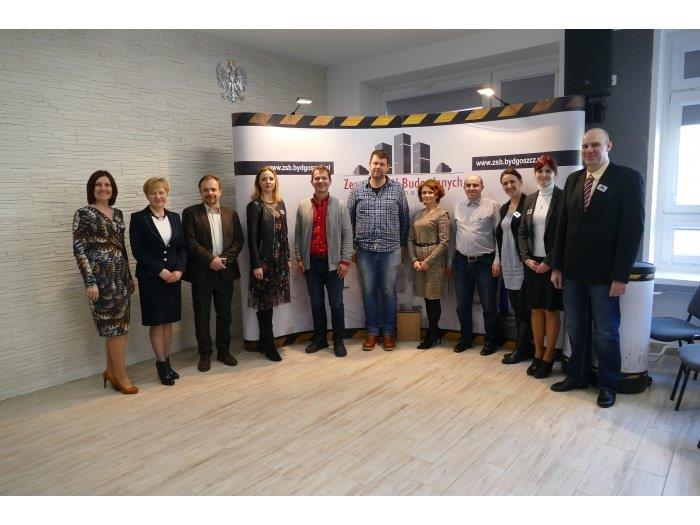 8. Wizyta partnerów norweskich w Bydgoszczy, w Zespole Szkół Budowlanych