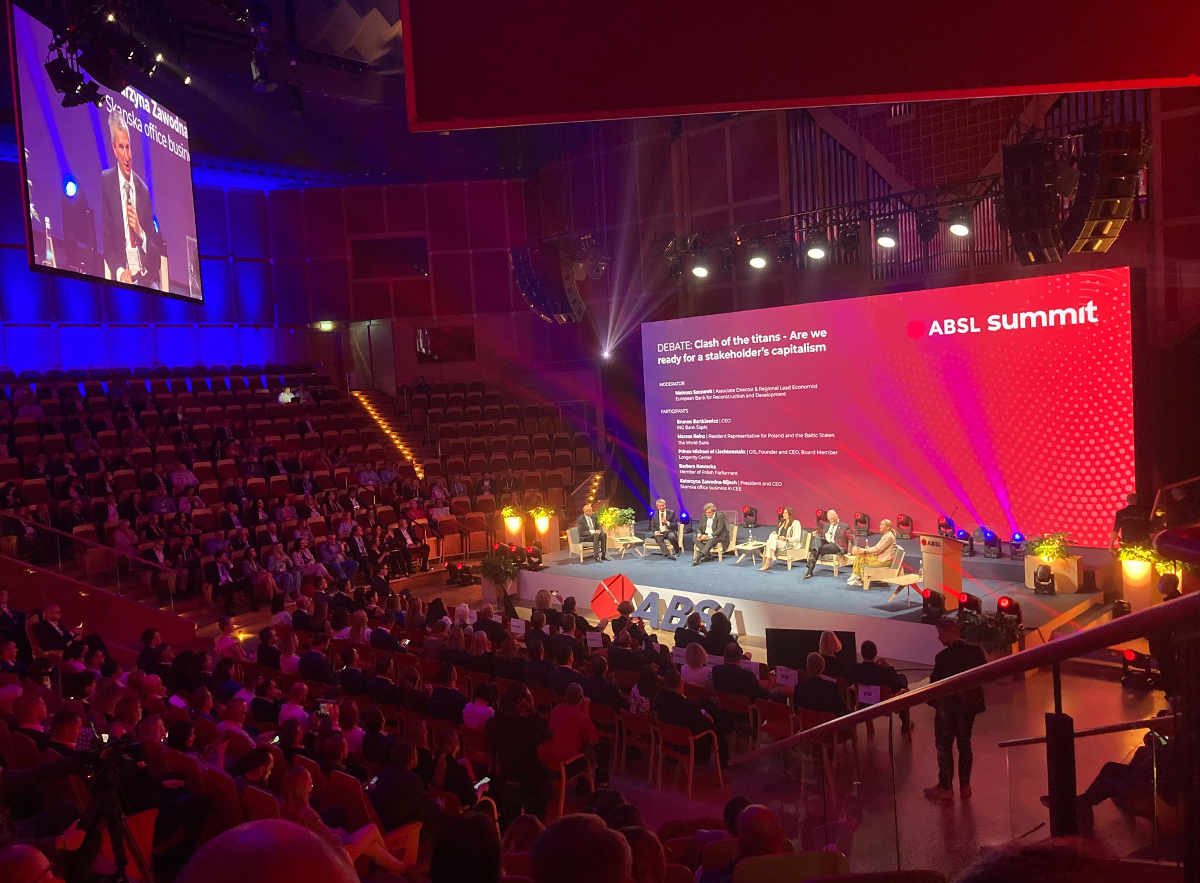widok sna uczestników konferencji